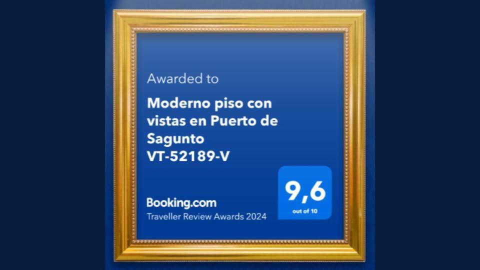 Moderno Piso Con Vistas En Puerto De Sagunto Vt-52189-V Apartman Kültér fotó